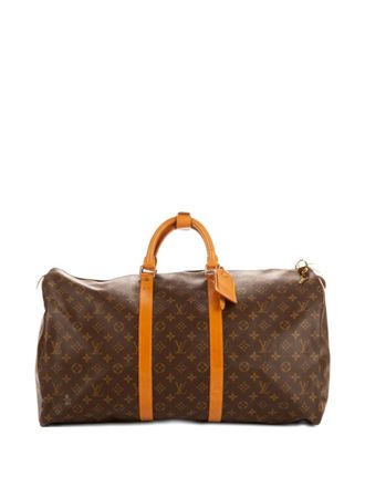 Louis Vuitton Keepall 55 Monogram holdall - Brown