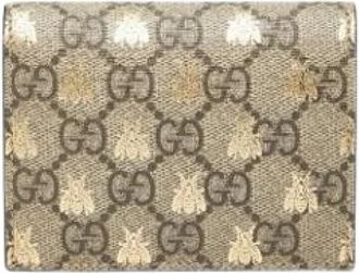 Gucci Pre-owned Wallets, female, Beige, Size: ONE SIZE Pre-owned Plastic Wallet