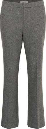 Part Two Broek - Dames - Broeken - Grijs - Maat: XL Leer