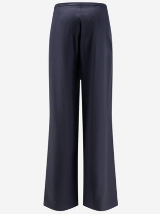 Gucci Lightweight Wool Trousers - Navy