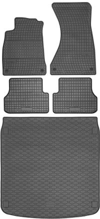 OEM Juego De Alfombrillas De Goma Para Coche Y Maletero Para Audi A4 B9 Kombi (2015-2024)