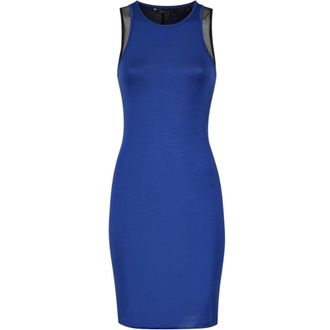 A|X Armani Exchange Abito - Dames - Korte kleedjes - Blauw - XS - Kleedjes