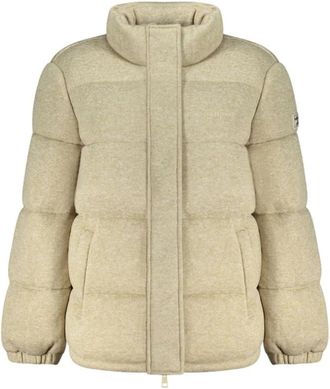 Guess Jacket met lange mouwen - Dames - Winterjassen - Beige - XS - Polyester - Jassen