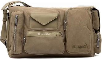 Desigual Borsa a spalla con tasche - Toni neutri