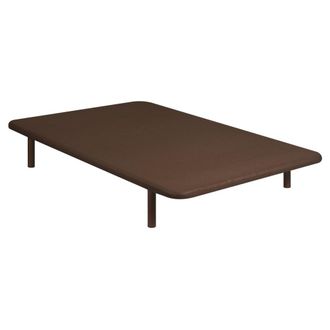 Pikolin Base tapizada marr&oacute;n 135x200 montaje y retirada incluida