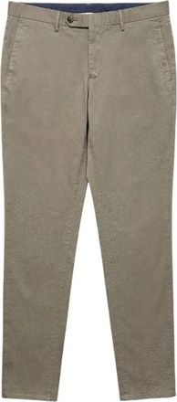 Pantaloni Torino Super-slim broek in Tricotine - Heren - Chinos - Grijs - S - Katoen - Broeken