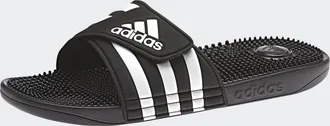 adidas Badesandale ADIDAS SPORTSWEAR ADISSAGE BADESCHLAPPEN, Damen, Gr. 40,5, schwarz-weiss (core schwarz, cloud wei&szlig;, core schwarz), Synthetik, Schuhe Bades