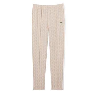Lacoste Sweatpants, male, Beige, Size: L Paris Monogram Sweatpants