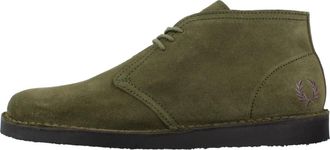 Fred Perry Uomo, Scarpe, Verde, 44 EU, new