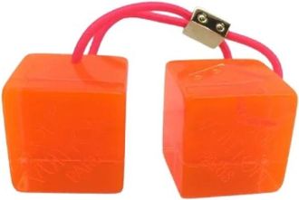 Louis Vuitton Pre-owned Accessories, female, Orange, Size: ONE SIZE Pre-owned Hair Tie