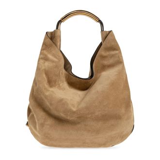 Moschino Dames, Tassen, Beige, Maat: ONE Size Su&egrave;de