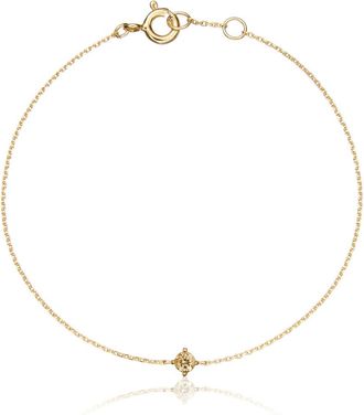Lily & Roo Gold Small Birthstone Pendant Bracelet