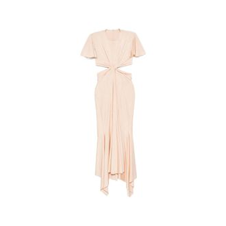 Philosophy di Lorenzo Serafini Dames, Jurken, Beige, Maat: XS Polyamide
