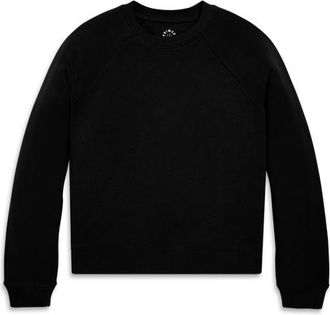 primary Womens Fit French Terry Sweatshirt in Black at Nordstrom, Size Xx-Large
