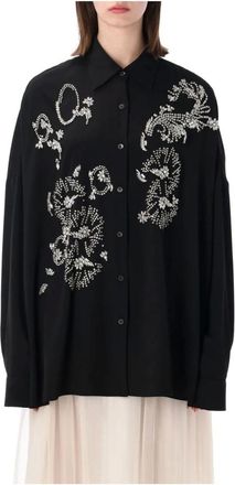 Dries Van Noten Donna, Camicette, Nero, M, new