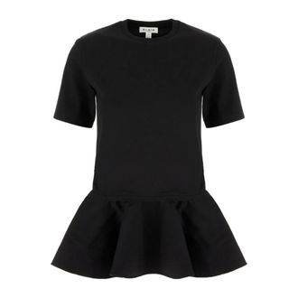 Alaia Dames, Tops, Zwart, Maat: XS Katoen