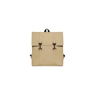 Rains Backpacks, unisex, Beige, Size: ONE SIZE MSN Bag Mini W3