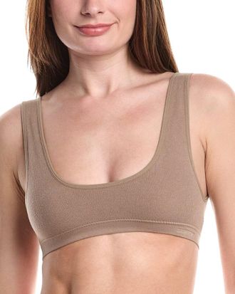 Bambooa Bamboo Set Of 2 Seamless Rib Scoop Open Back Bralette
