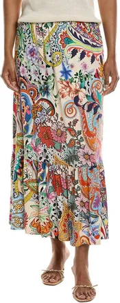 Johnny Was The Janie Favorite Single Tiered Skirt