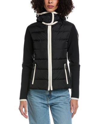 Moncler Grenoble Zip Up Down Cardigan