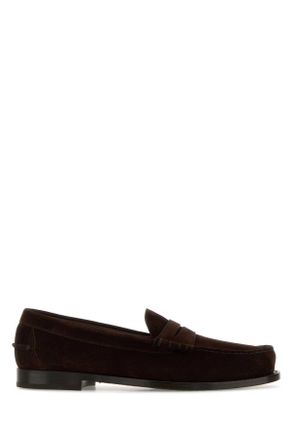 Churchs Brown Suede Rowley Loafers