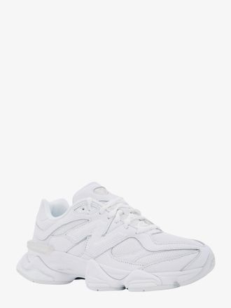 New Balance Unisex Sneakers 9060 Low-Top White Polyester Trainers