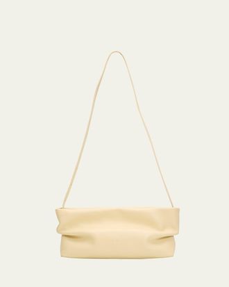 Aesther Ekme Nina Slouchy Leather Clutch Bag