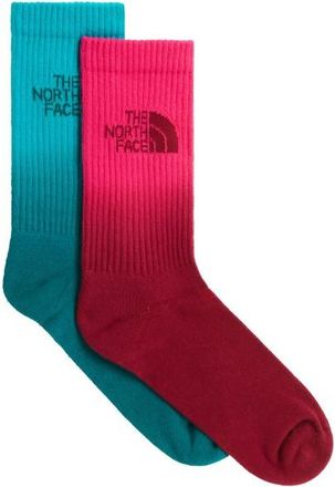 The North Face Everyday Crew Sock Dip Dye 2-Pack Multifunktionssocken f&uuml;r Herren | rot