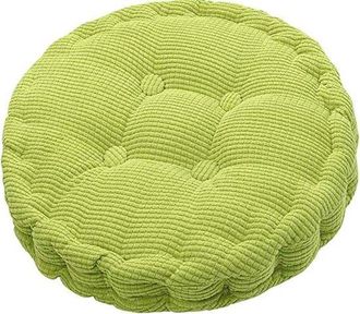 OEM Coj&iacute;n De Exterior - Coj&iacute;n Para Silla - 45x45 Cm - Alfombra De Suelo Gruesa - Coj&iacute;n De Exterior Para Bancos Y Sillas De Jard&iacute;n - Redondo - Verde