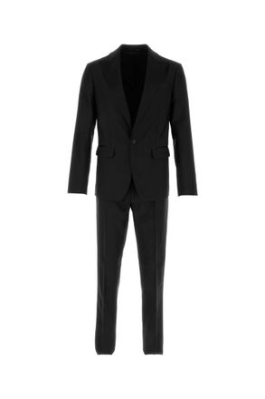 Dsquared2 Black Wool Blend London Suit