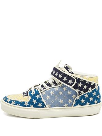 Louis Vuitton Acapulco stars Monogram canvas sneakers - Blue