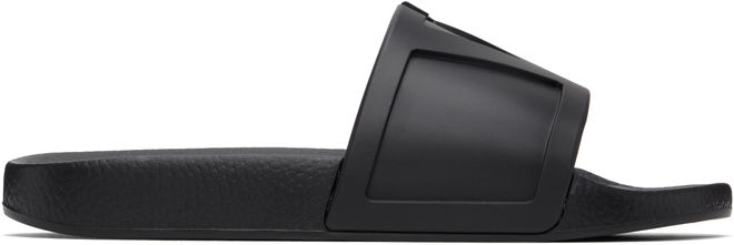 Valentino Garavani★ブラック Coolside プールスライド Valentino Garavani Black Coolside Pool Slides from $420.00