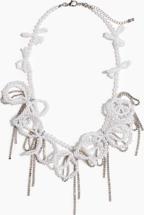 H&M Perlenkette mit Schleifen - White