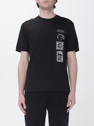 Emporio Armani T-shirt in cotone con logo Emporio Armani