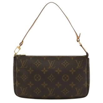 Louis Vuitton Pre-owned Shoulder Bags, female, Brown, Size: ONE SIZE Pre-owned Vintage Pochette