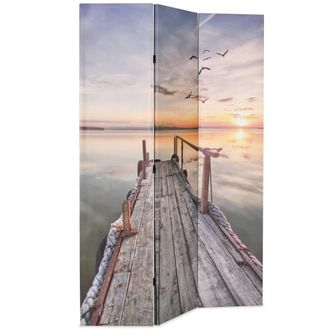 Berkfield Home Folding Room Divider 120x170 cm Lake