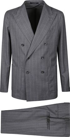 Tagliatore Grey Double-breasted Suit