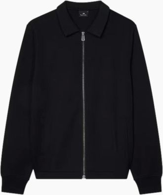 Paul Smith Mens PS Paul Smith Zip Sweatshirt 79 BLACK - Size: 40/Regular