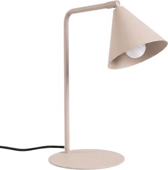 Sollux Lighting L&aacute;mpara de escritorio taupe acero alt. 35 cm