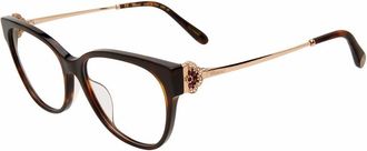 Chopard Demo Cat Eye Ladies Eyeglasses VCH325S 01AY 55