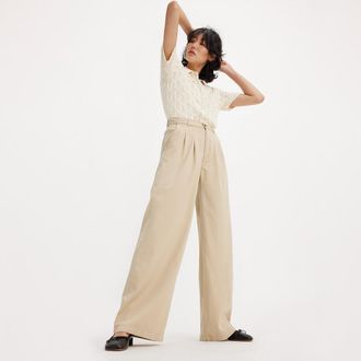 Levi's Broek Pleated Wideleg