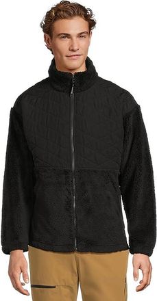 The North Face Cabin Fleece Full Zip Mens Jacket TNF Black : 2XL, Polyester