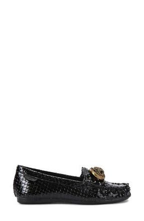 Kurt Geiger Chelsea Croc Embossed Loafer in Black at Nordstrom Rack, Size 5.5