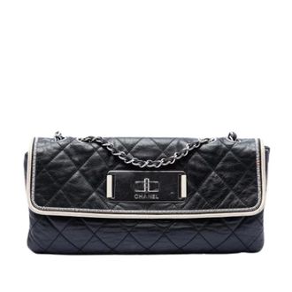 Chanel Pre-owned Classic Flap Shoulder Bag - Dames - Pre-owned - Zwart - Maat: ONE Size Leer