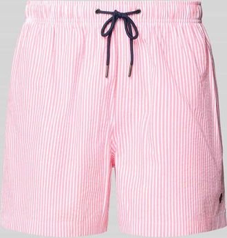 Mc Neal Badehose mit elastischem Bund und Tunnelzug in Rosa, Gr&ouml;&szlig;e XXL