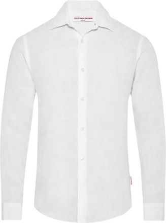 Orlebar Brown Giles Linen Cls Ii-278067-Matchstick/white