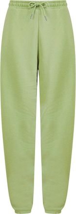 Amara Reya Womens Bebo High Waisted Brushback Fleece Cuffed Joggers Sage Green