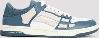 Amiri Dark Blue Lace Up Sneakers