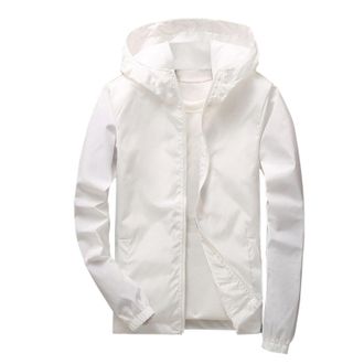 Generic Waterproof Coats For Men Thin | Softshell Jackets Mens Hooded Outdoor Jacket Solid Color Anorak Jacket Lightweight Overcoat Windproof Jacket Hiking Ja