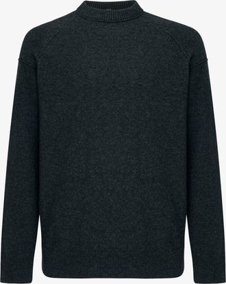 Genti Relaxed Roundneck | Donkergrijs